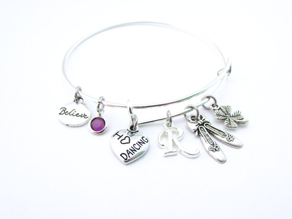 AOBOCO - Collar De Bailarina De Plata De Ley 925 Con Colgante De