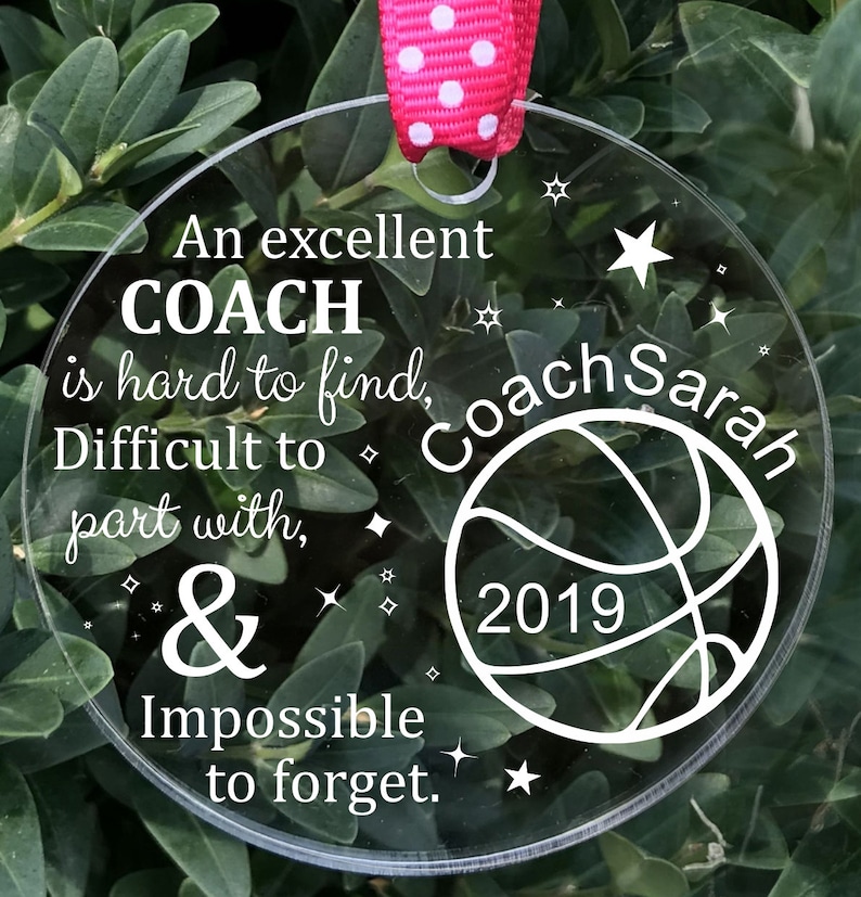 Coaches Gift For Basketball