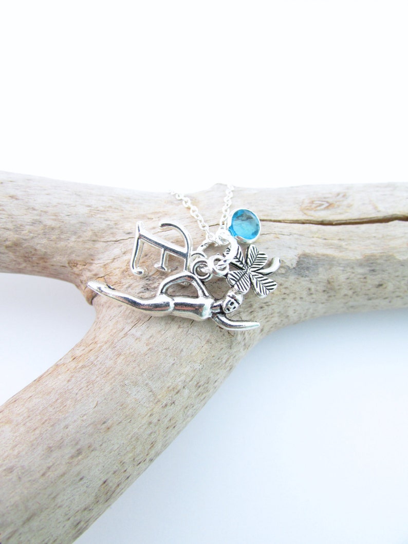Swimming Necklace Swim Necklace Swimming Jewelry Gifts for Etsy
