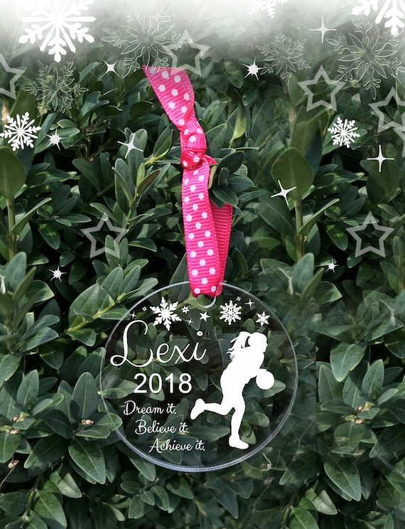 girls basketball ornament