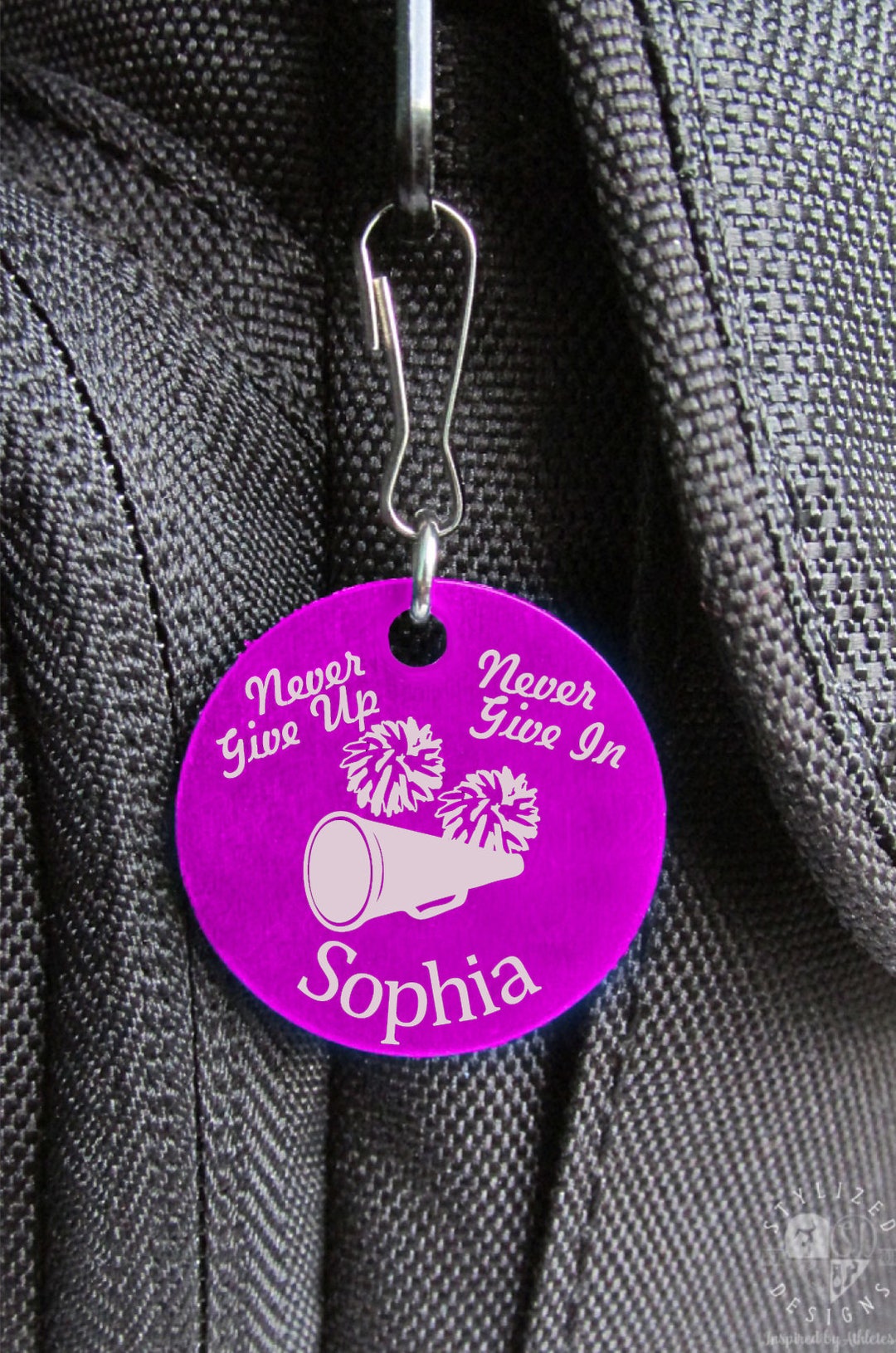 Cheer Gifts, Cheer Zipper Pull, Cheerleading Team Gifts, Cheer Team