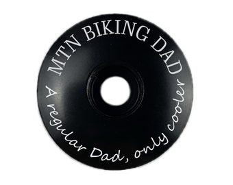 Hoofdtelefoonpet fiets, cadeau vader mountainbike, cadeau vader fietser, balhoofdtelefoon gepersonaliseerd, fietsaccessoires, fietscadeaus, fietscadeaus