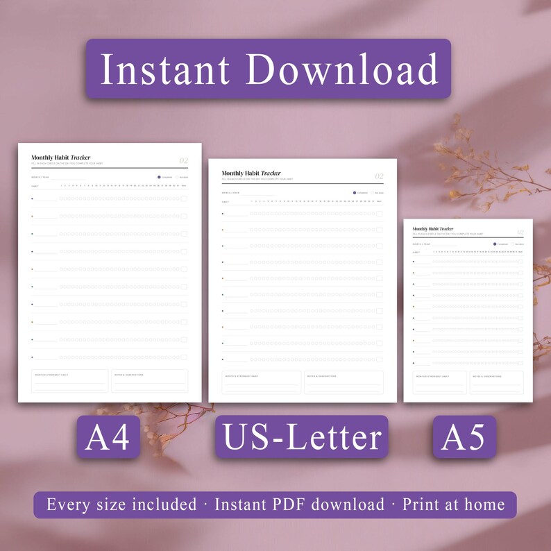 ADHD Goal Setting Planner | Printable Goal Tracker PDF for Adults ...
