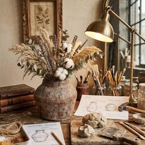 Wabi Sabi Decor Vase