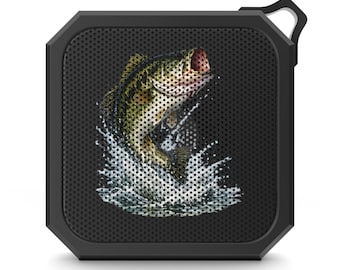 Jumping Bass Bluetooth Speaker | Fishing Outdoor Speaker, Waterproof Rugged