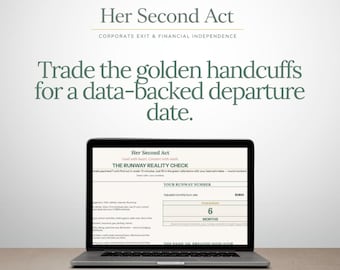 Corporate Exit Runway Calculator | Financial Independence Plan for Women