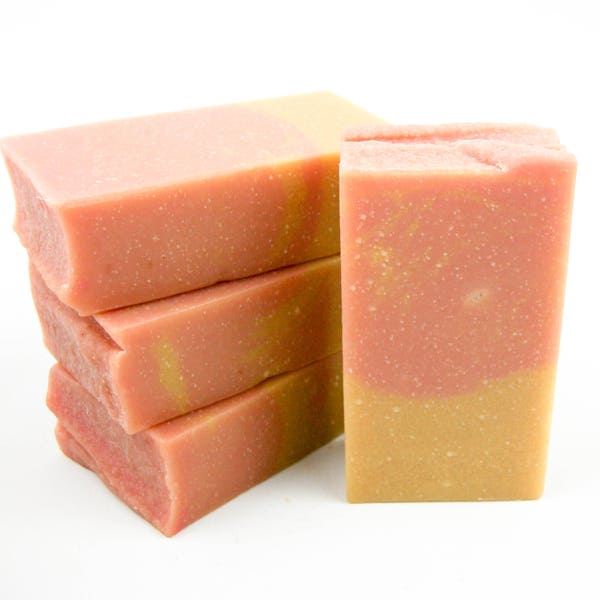 Grapefruit IPA processed soap made with IPA beer