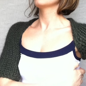 Outlander Knit Shrug in Baby Alpaca, Shoulder Shrug, Balletcore, Gift for Girlfriend