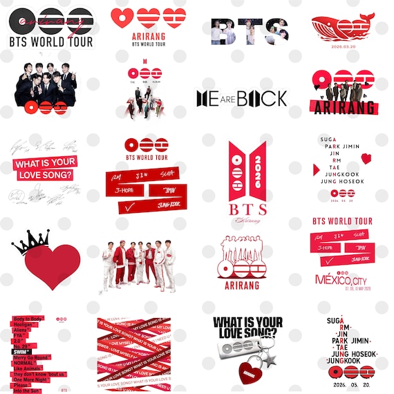 BTS アリランワールドツアー2026 PNGバンドル、BTSインスパイアード