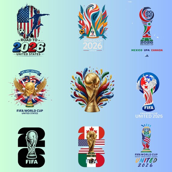 World Cup 2026 National Teams PNG Bundle Soccer Country Clipart,Football Nations Designs,USA Canada Mexico Fifa Cup PNG,Digital Download