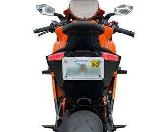 2026 KTM 990 RC R Tail Tidy - High Visibility Fender Eliminator OEM Hardware