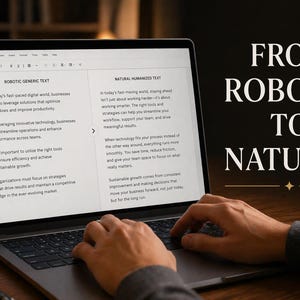 Humanizador de escritura con IA / Reescritura de texto a voz con ChatGPT (Descarga digital) imagen 2