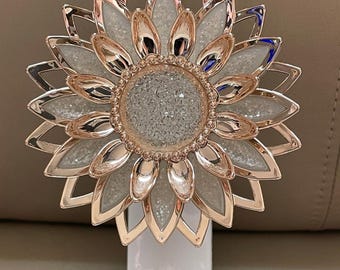 Bath & Body Works Roséguld Sunburst Wallflower Nattlampa Floral Burst Plug In