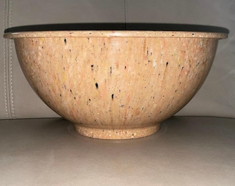 Vintage Mid-Century Texas Ware 118 Confetti Mixing Bowl 1950s-1960s 10” Diameter