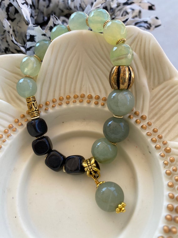 Jade and Jasper Bracelet