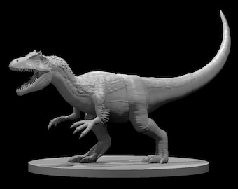 Allosaurus  | DnD  Miniature | Resin | 28mm Scale |
