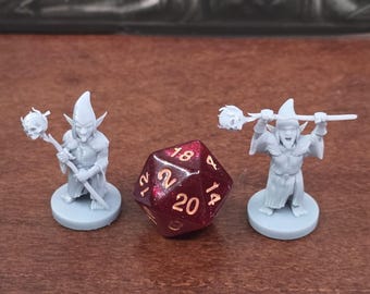 Goblin Hexers | DnD Miniature | 28mm Scale | Resin | 2 Versions