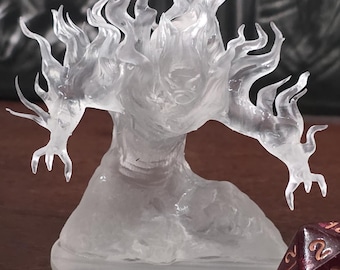 Air Elemental Miniature DND Resin 28mm Scale