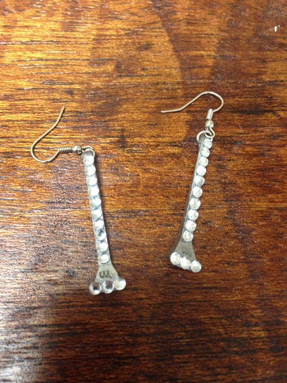 Horseshoe nail sale earrings