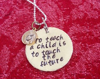 Special Teacher Necklace