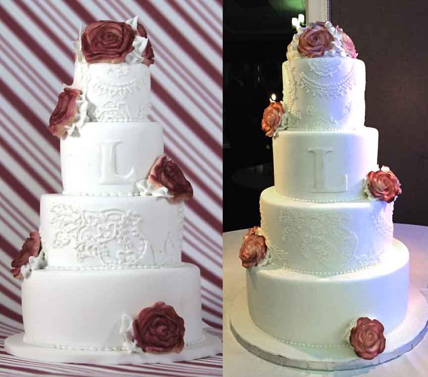 custom wedding cake ornament