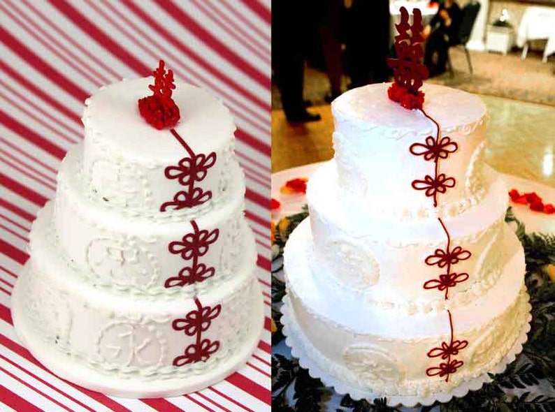 custom wedding cake ornament