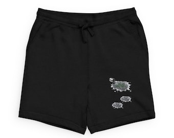 Pantaloncini rovesciati con avvoltoio ricco di grafica