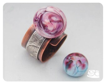 Cabochon Wechselring zum Aufschrauben DIY Tutorial