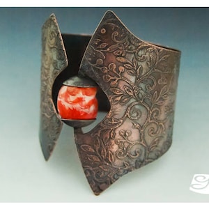 Etched Cuff with Bead DIY Tutorial
