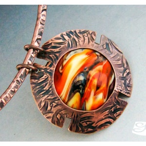 Lentil bead frame pendant DIY  PDF Tutorial