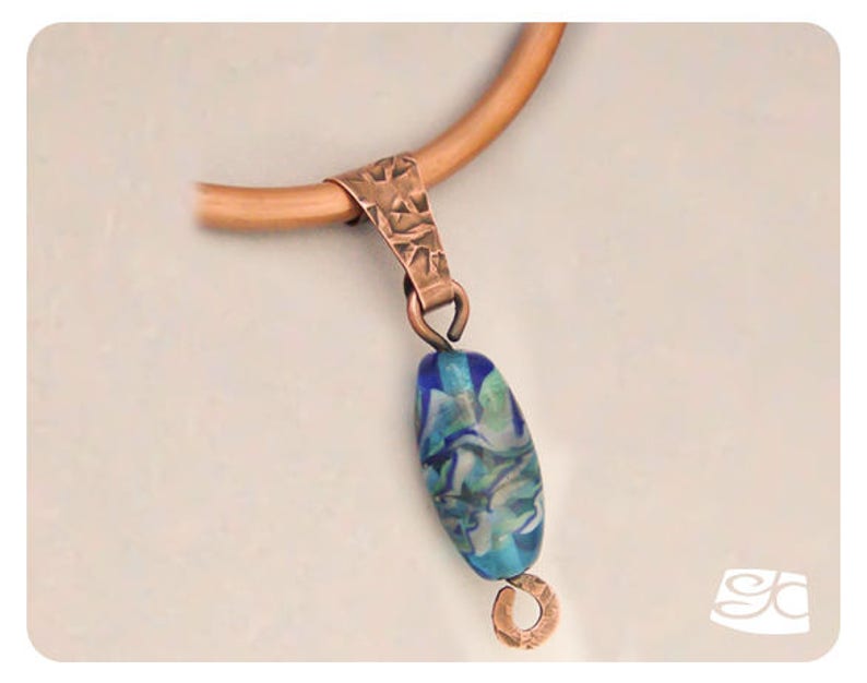 Curl Bail Pendant I DIY Tutorial Etsy