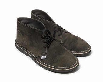 Italian Suede Chukka Boots | Submarine London Desert Style, EU 43