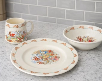 Juego de 3 piezas de conejitos Royal Doulton