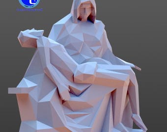 Papercraft Easter 3d only pdf A4