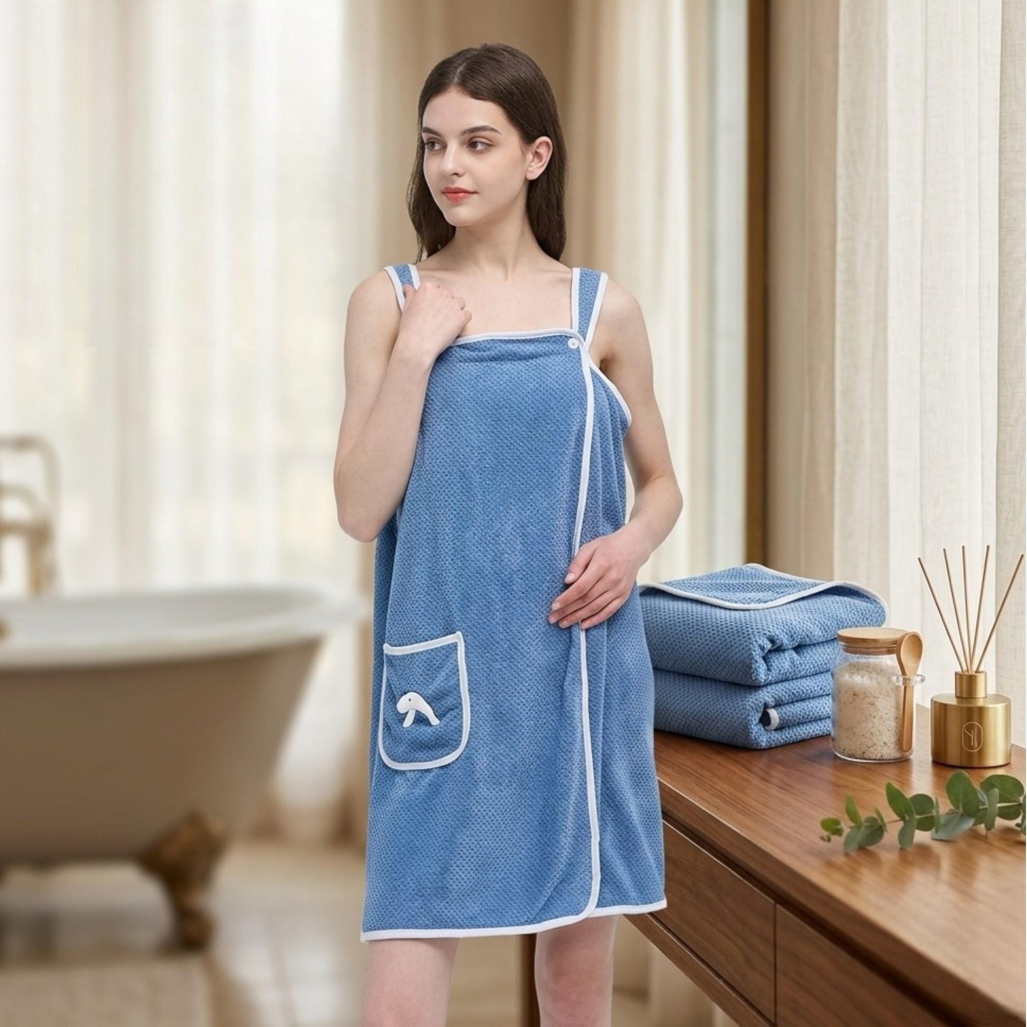 white christmas dresses Women's Turkish Cotton Luxury Bathrobe