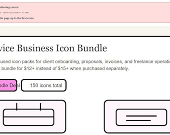 Paquete de iconos de negocios de servicios