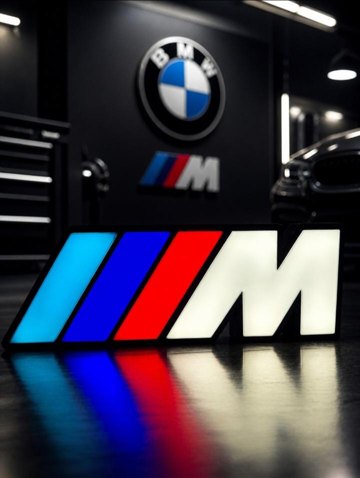 Bmw M Logo Neon - Etsy