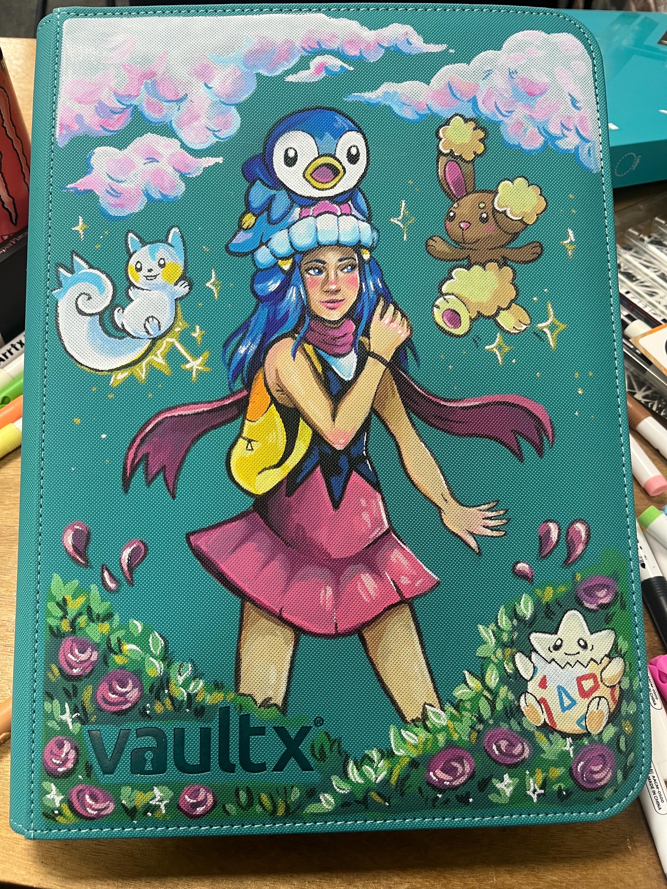 piplup card binder The TCG art of on the bottom is pure nostalgia Piplup Binder This project