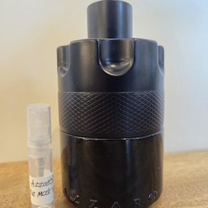 Muestra de perfume Azzaro The Most Wanted Intense de 2 ml (decant) para hombre. Probador de fragancias de diseño.