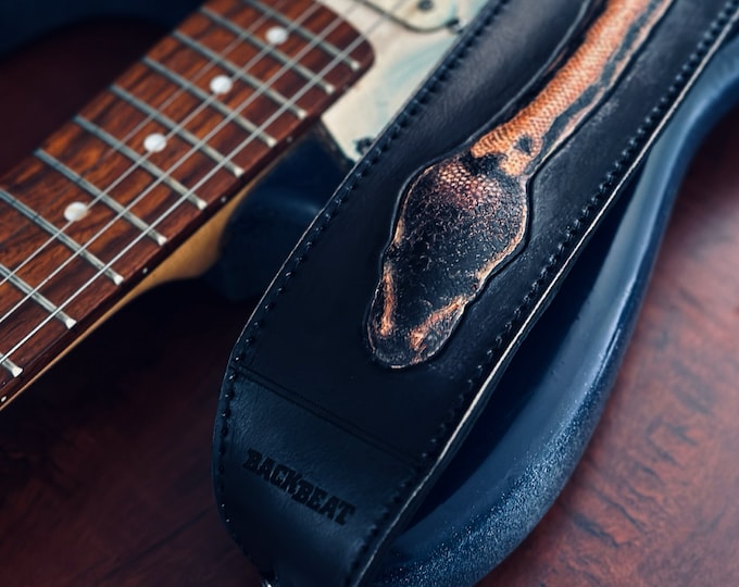 Featured listing image: Snake Guitar Strap