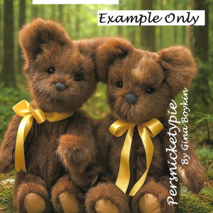 Memory Teddy Bears from YOUR fur coat Fur Teddy bear Heirloom