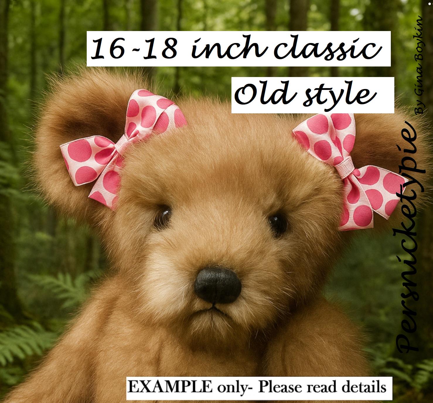 Custom memory Teddy Bear from Your Fur Coat- Handmade Keepsake Teddy Bears