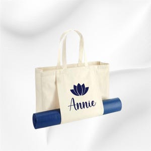 Bolsa de yoga personalizada: personalízala con tu nombre