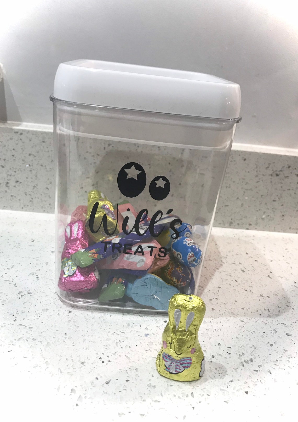 Personalised Treat Containers add your name to personalise Etsy