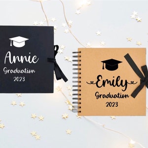 Personalised Graduation Ribbon Tied Photo Album Memory Book - add your personalisation