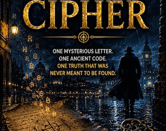 The Vanishing Cipher | 5.5 x 8.5 Mystery Book, 50 Pages, 8 Chapters