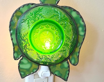 Turtle Stained Glass Nightlight