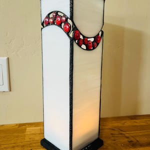 Stained Glass Table Lantern