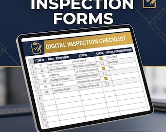 Kit de registro OSHA 300: Registro de lesiones, resumen 300A y formularios de incidentes 301 / Plantilla editable de Excel (descarga digital)