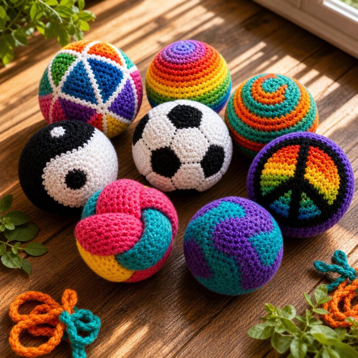 Crochet Hacky Sack Pattern PDF | Beginner Footbag Crochet Tutorial ...
